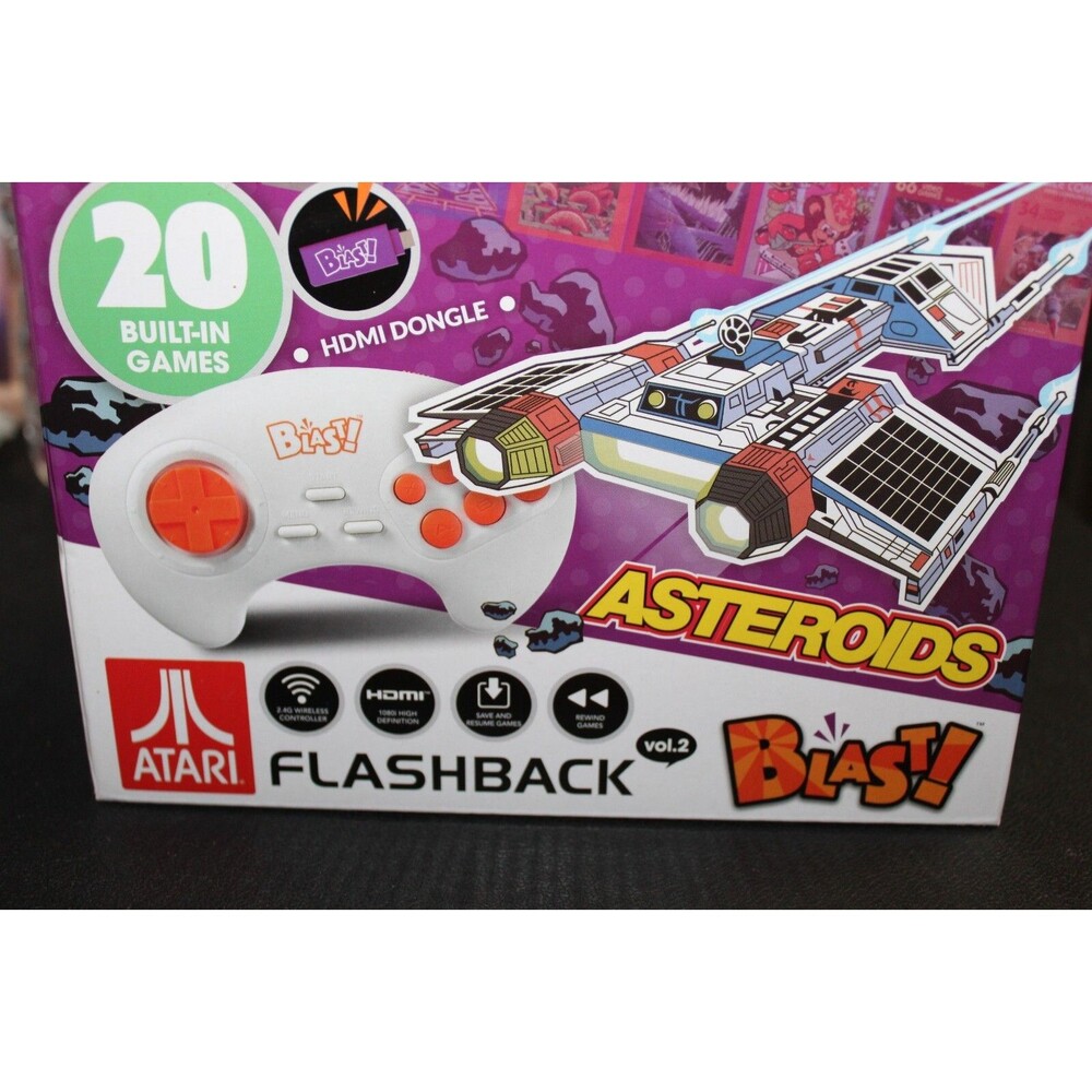Atari Flashback Blast! Featuring Asteroids  W/ 20 Built-In Games
